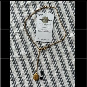 Diffuser Infinity Necklace with Locket